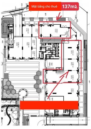 cho thuê mặt bằng chân đế chung cư roman plaza b1, diện tích 137 m2, căn góc ngã ba đường tố hữu