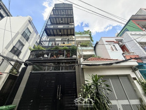 toà chdv - hẻm xe hơi - 70m(4.3m x 16m) - 6 tầng- 14 phòng full nội thất- có thang máy - 85tr/tháng