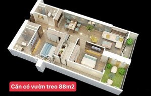 độc quyền căn hộ sân vườn 88m2 giá chỉ 43.5tr/m2 chung cư bid residence 104 tố hữu - kđt văn khê