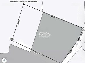 chính chủ cần bán 1087m2 đất ( 832.9m2 đất odt & 254,3 đất cln ) giá chỉ 30 tỷ tl