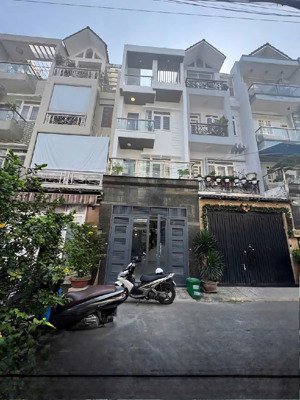 đường 10m có c viên, ôtô vào nhà 60m2x4tầng, 5pn, 5wc * hơn 8 tỷ - lê văn thọ, gò vấp, quang trung