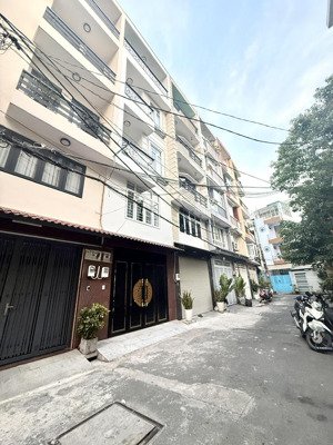 nhà 5 tầng, hẻm oto 6m, oto ngủ nhà. khu đồng bộ, dân trí cao. ngay phan đăng lưu-phan xích long