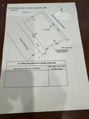 giá cực tốt 82 tr/m2 - đất mặt đường lê hồng phong - 1747m2 - ngang 52,5m - 2 mặt thoáng