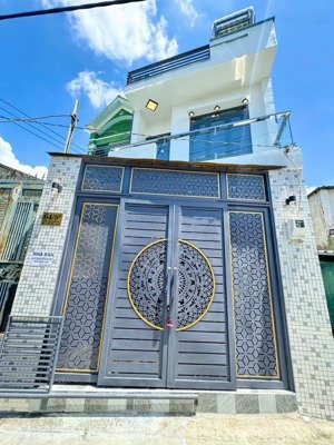 bán nhà đẹp mặt tiền hẻm chính 8m - 4x10m - đào tông nguyên - tt. nhà bè