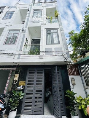 nhà mới đẹp lung linh, full nội thất, huỳnh tấn phát, q7, gần phú mỹ hưng, 45m2, 4 tầng, 5pn, 6,8ty