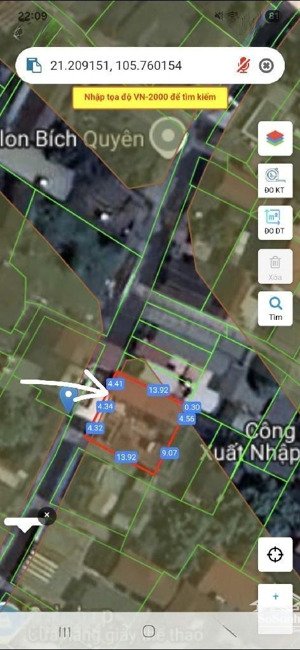 hơn 4tỷ siêu phẩm kinh doanh tại tổ 5 - chi đông 61m2, đường 4m có nhà cho thuê dòng tiền