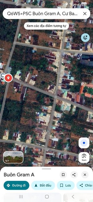 bán đất mặt tiền đường lớn, đường vào buôn gram a, giá chỉ 1.3 tỷ