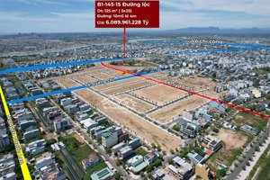 siêu phẩm đường 10m5 lê sỹ đất nền cồn dầu - hoà xuân chỉ 6.089.961.228 đ hỗ trợ vay ls tốt