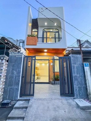 bán nhà trệt lầu xây mới 3 phòng ngủ - đường f5 kdc tổ 3a, p an bình, gần chợ nổi cái răng