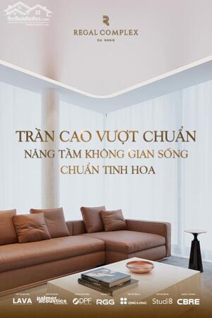 Regal Complex Đà Nẵng – Tiêu chuẩn sống cao cấp, tiện ích đa tầng, không gian xanh