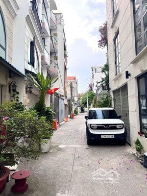 hẻm ô tô - 74m2 - chu văn an - 3 tầng btct - bình thạnh - chỉ 9,7 tỷ
