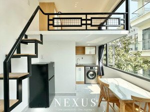 chdv có gác, có nội thất, máy giặt riêng, 4tr7, phan huy ích