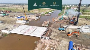 625tr sở hữu đất nền, đường bê tông 18m. giáp bình chánh, kết nối tp hcm 30 phút