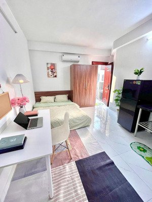 cho thuê chung cư mini rộng 25m2. full đồ nội thất cơ bản