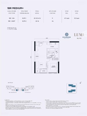 ngân hàng tăng lãi suất, cần bán nhanh căn 1pn tòa elite cao cấp nhất lumi hà nội giai đoạn 3