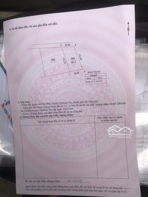 chính chủ bán lô đất siêu tiềm năng 80m2 phú mỹ , chương dương, hà nội