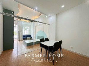 căn hộ 1pn quận 10, full nội thất, máy giặt riêng, ban công, rộng 50m2 ngay cư xá bắc hải q10