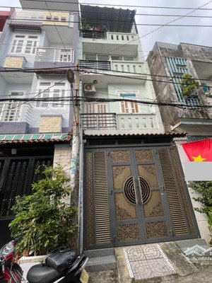 bán nhà 2 mặt hẻm - đường xe hơi - 4 tầng - gần chợ lê văn quới (100m2) 4pn chỉ: 11,69 tỷ shr