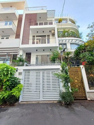 hẻm 8m, sát q1 - khu vip phan xích long - 4 tầng, 5x15m - cho thuê 50tr/tháng