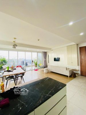5.99tỷ, penthouse conic riverside, 133m2, 3pn, sân vườn riêng, full nội thất vip, sổ hồng lâu dài