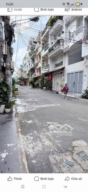 nhỉnh 10 tỷ, khu phân lô đồng bộ,hẻm xe hơi 10m thông,4 tầng(6x14m),mới đẹp vào ở ngay.