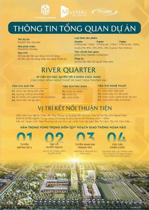 đừng bỏ lỡ: chính thức nhận booking tòa cao tầng tại dự án masteri sky quarter