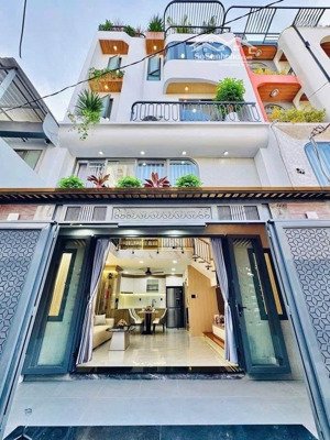 siêu phẩm 5 tầng - thang máy xây mới 100% - nguyễn oanh- nguyễn văn lượng, lê đức thọ chỉ hơn 9ti