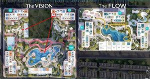 siêu hiếm - căn góc 2pn view nội khu công viên the vision tại dự án masteri era landmark