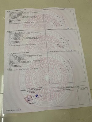 chính chủ cần bán đất nghi trường, nghi lộc, nghệ an diện tích : 100m2 / 1 sổ ( 3 sổ tách biệt )