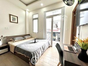 cho thuê căn hộ 1 phòng ngủ 40m2 - full nội thất - có ban công - cửa sổ - bạch đằng, tân bình