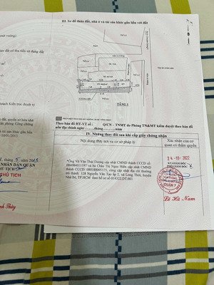 bán nhà, quận 7, diện tích 109m2 ngang 5,2m x 20m nhà cấp 4 hẻm, huỳnh tấn phát, giá 3,6 tỷ.