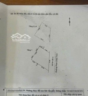 nhà 4 tầng mặt tiền đường 10m5 phan châu trinh. s= 164m2 ngang 14.5m giá: 42 tỷ