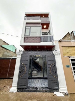 chủ gởi bán nhà hoàn công 1 trệt 1 lầu kdc tân vạn,4x16,8=67,1m2,đường xe hơi,tặng full nội thất