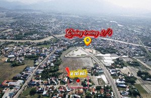 bán đất đường nhựa thông 2/4 và trần quí cáp, trung tâm ninh hoà giá từ 1,798 tỷ