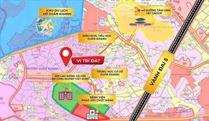 bán đất xuân khanh, sơn tây, hà nội, 1,7 tỷ, 51m2, giá tốt