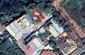 đất 80m² thổ cư hẻm 6m đào sư tích nhà bè. giá chỉ 3,25 tỷ đất vuông vức 5x16m
