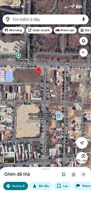 bán lô 3 mặt tiền trường sa, trần hữu dực, phan đình thông dt 2416m2 giá 65tr/1m2. lh: 