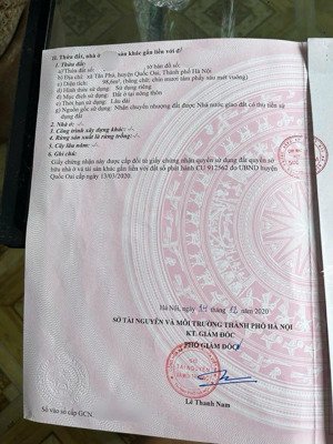 chính chủ bán lô góc đẹp nhất khu đấu giá xã tân phú quốc oai (nay là xã hưng đạo)