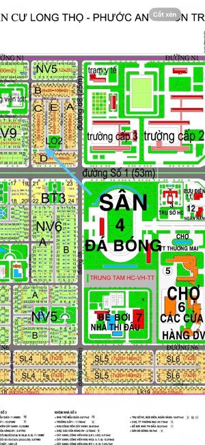 bán lô góc dự án hud nhơn trạch diện tích nhỏ chỉ 136m2 đối diện công viên tiện ích