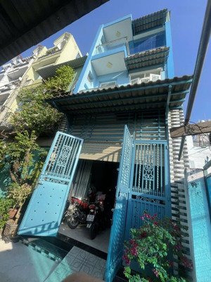 bán nhà 1/ bình thành, bhhb, 4x12,5 ( nở hậu 5m ) thiết kế đẹp, hẻm 6m, 3 lầu, giá chỉ 4tỷ950 tl