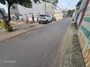 bán đất 2 mặt tiền 8 x 16 đường thông 6 mét