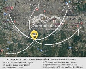 bán căn hộ sân vườn 119m2 conic riverside quận 8 - sổ hồng riêng giá nhỉnh 5 tỷ