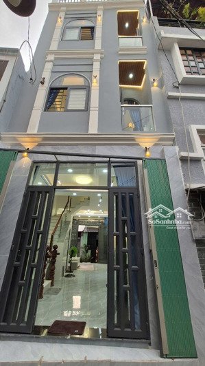 nhà bán 4 tầng xây mới 100%_ 4 x 9-4 pn,3 wc full nội thất- 2 mặt hẻm thông thoáng 154 âu dương lân