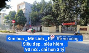đất kim hoa -chính chủ cần tiền bán gấp - siêu đẹp siêu rẻ rẻ nhất khu vực