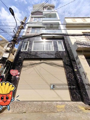 nhà đẹp 5 tầng ở ngay tặng nội thất.dt 5mx12m.ngay nguyễn văn khối phạm văn chiêu.ô tô vào nhà