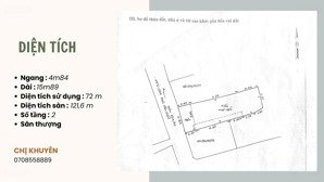 bán nhà riêng 10 tỷ, 121.6m2, phường 2, quận 4, hcm, giá cực chất