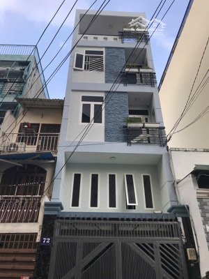 bán nhà mặt tiền lê tự tài .q phú nhuận 4.1x11.5 vuông vức 5 tầng.6pn hdt 40 triệu/ giá 9.7 tỷ