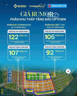 tổng hợp giá rumor phân khu thấp tầng charmora city thông tin tham khảo cập nhật theo thị trường