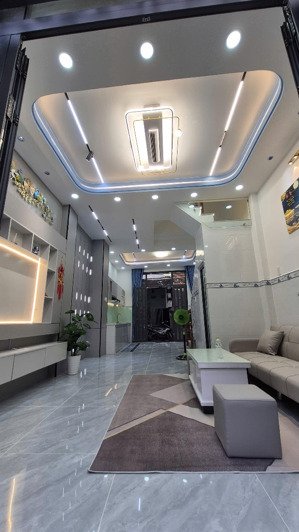 nhà 4 tầng mới đẹp long lanh lung linh - 2 mặt hẻm âu dương lân, p. chánh hưng