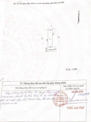 nhà cấp 4 full đất ở đô thị 92 m2. đường oto 4,5 m. trung tâm thị xã ninh hoà, tdp1